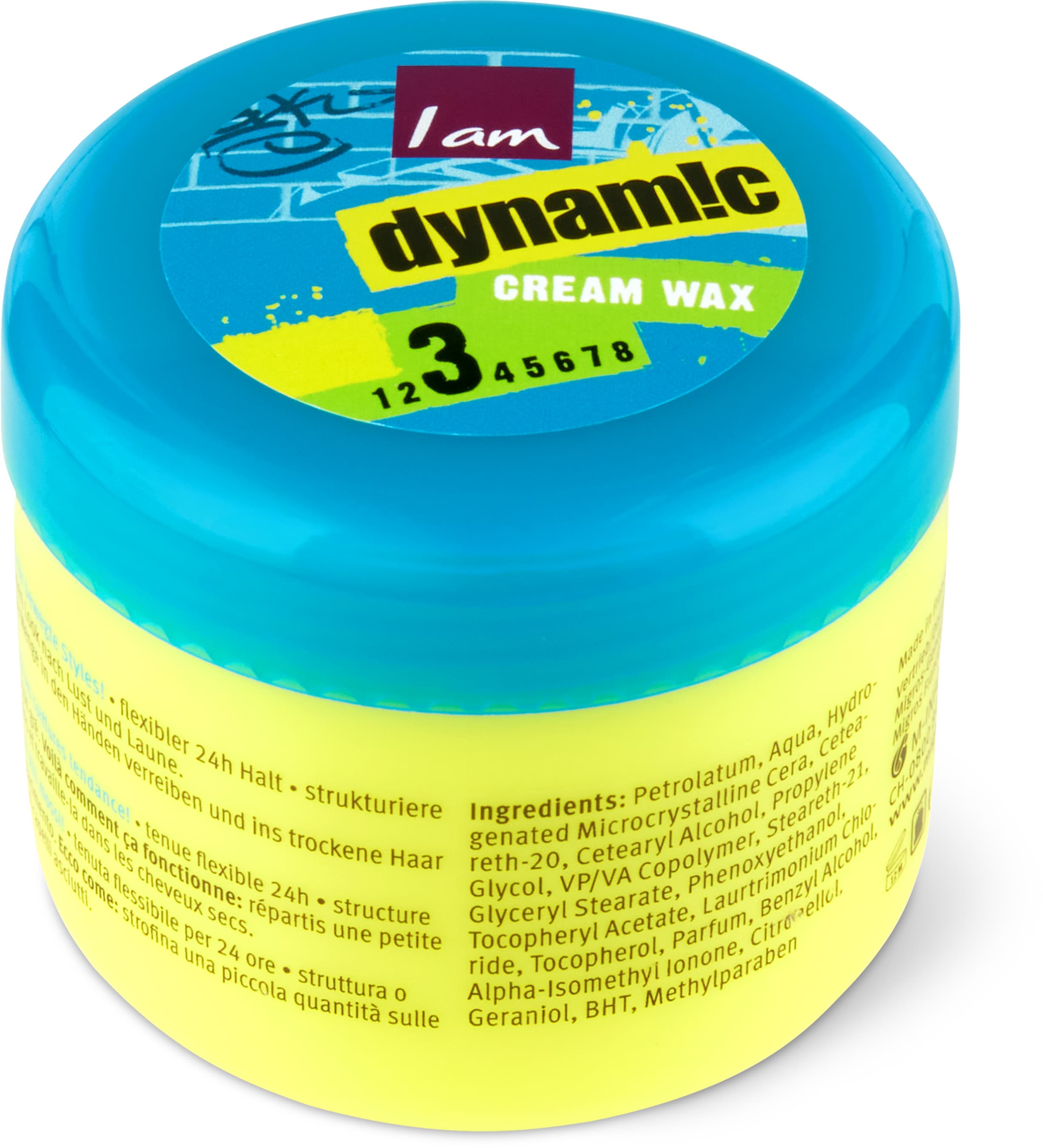 Dynamic Cream Wax Tenuta flessibile